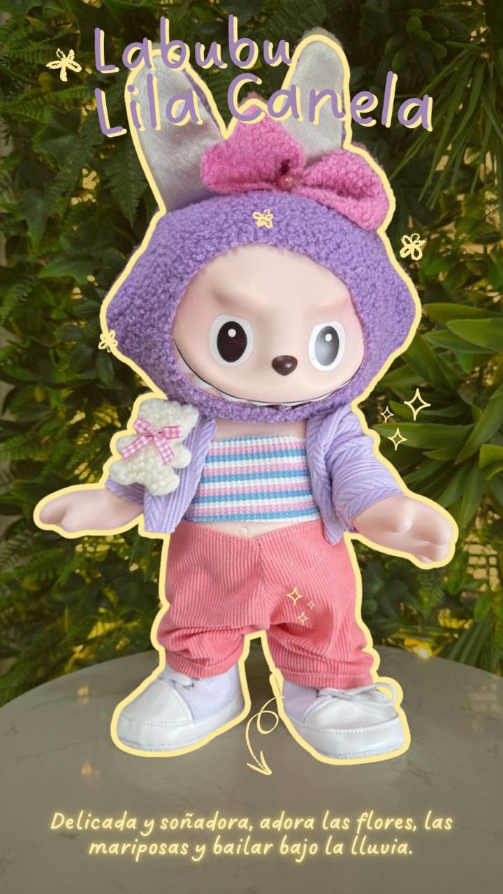 Vista 3 de Labubu Grande Bebe - Color: Rosado